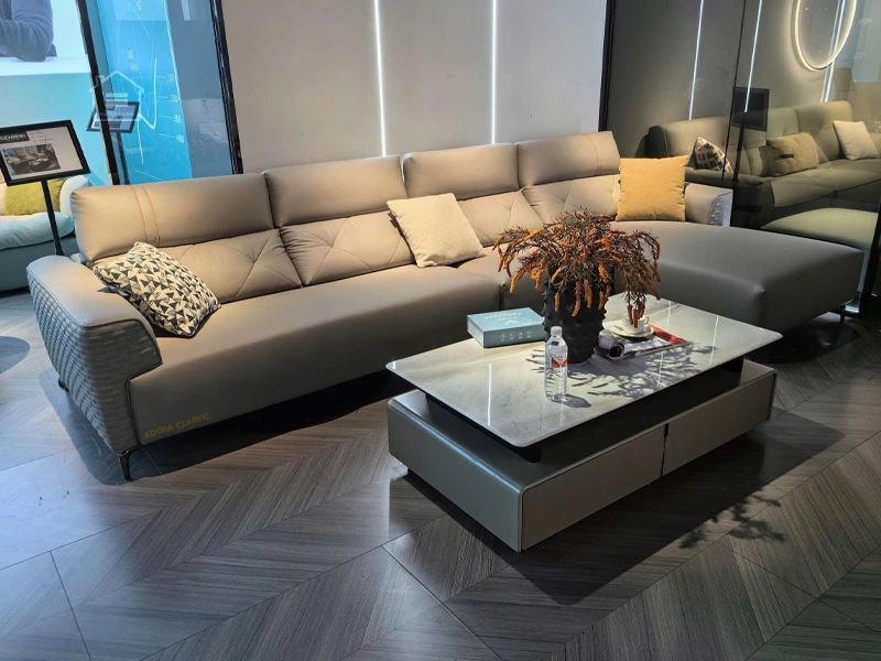 Sofa góc L nhập khẩu Adora Classic