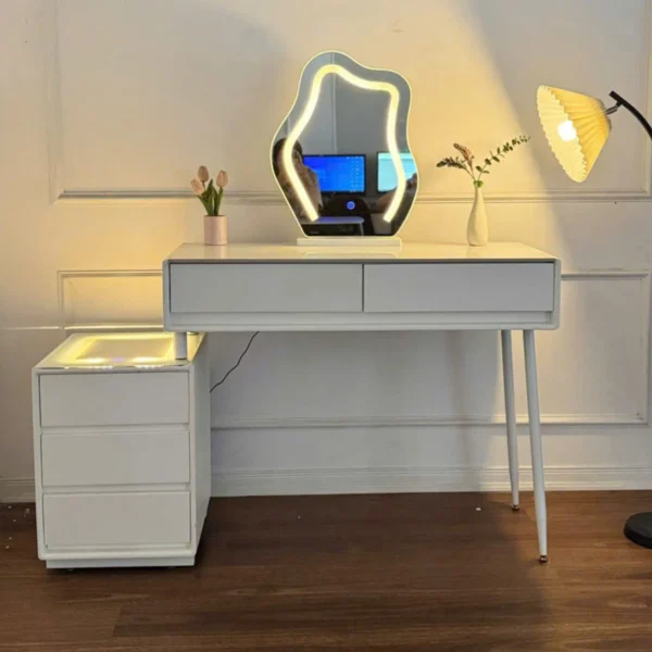 Bàn trang điểm kèm ghế hiện đại GK16