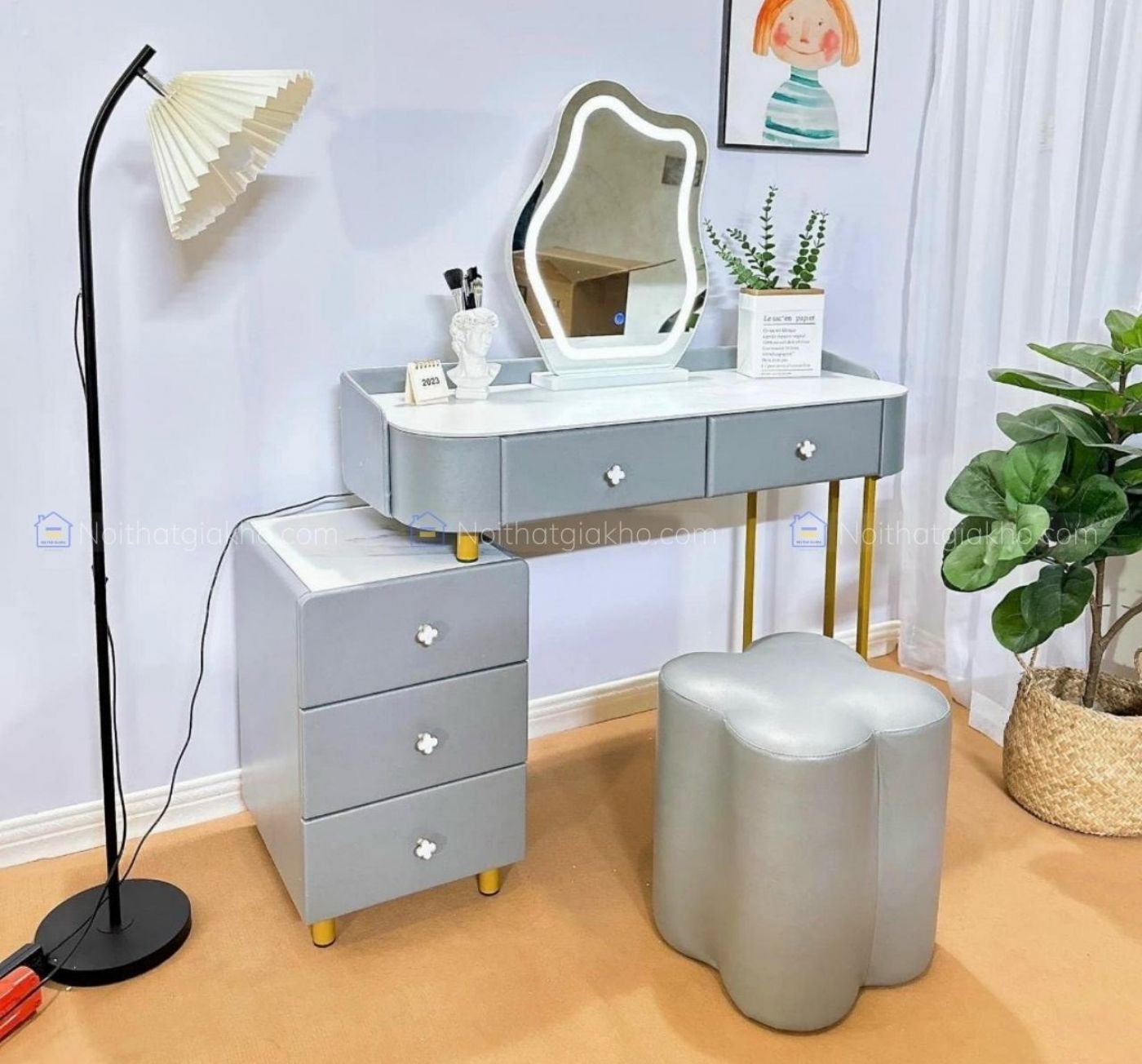 Bàn trang điểm nhập khẩu BP30
