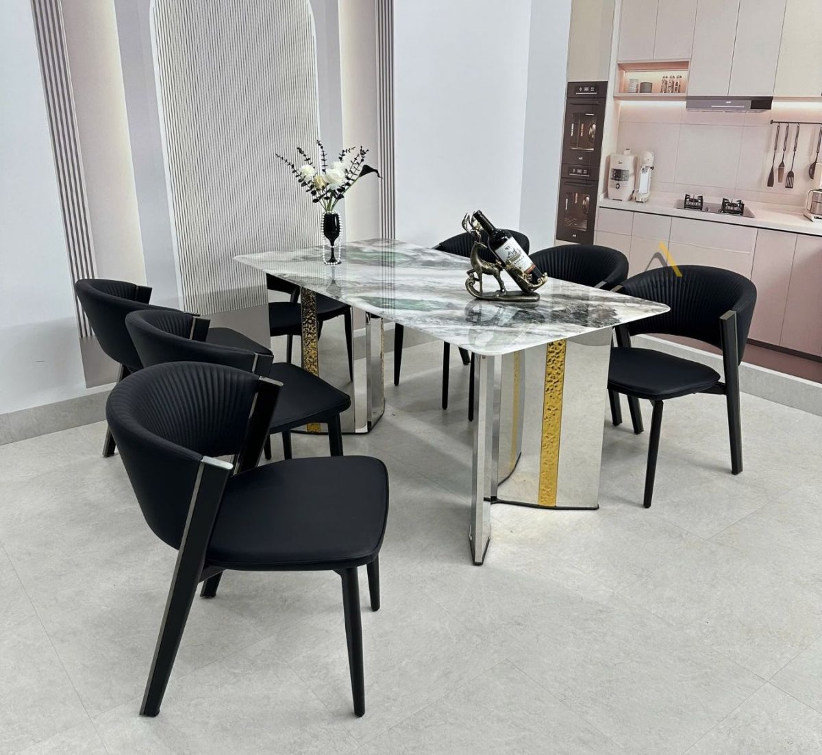 Bộ bàn ăn Adora Ariston