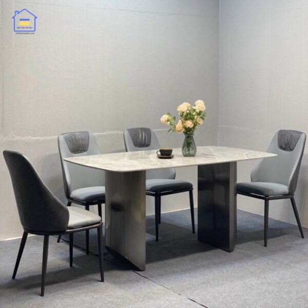 Bộ bàn ăn nhập khẩu chân Titan ghế Spot giá rẻ
