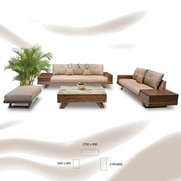 Bộ sofa gỗ Adora VT881