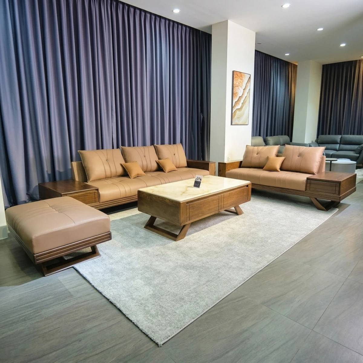 Bộ sofa gỗ Adora VT881