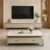 Combo bàn trà và kệ tivi nhập khẩu BT22