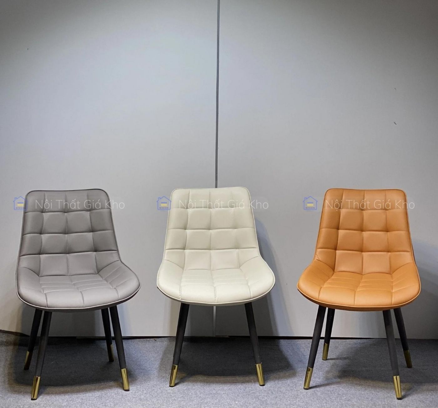 Ghế Loft caro bọc da