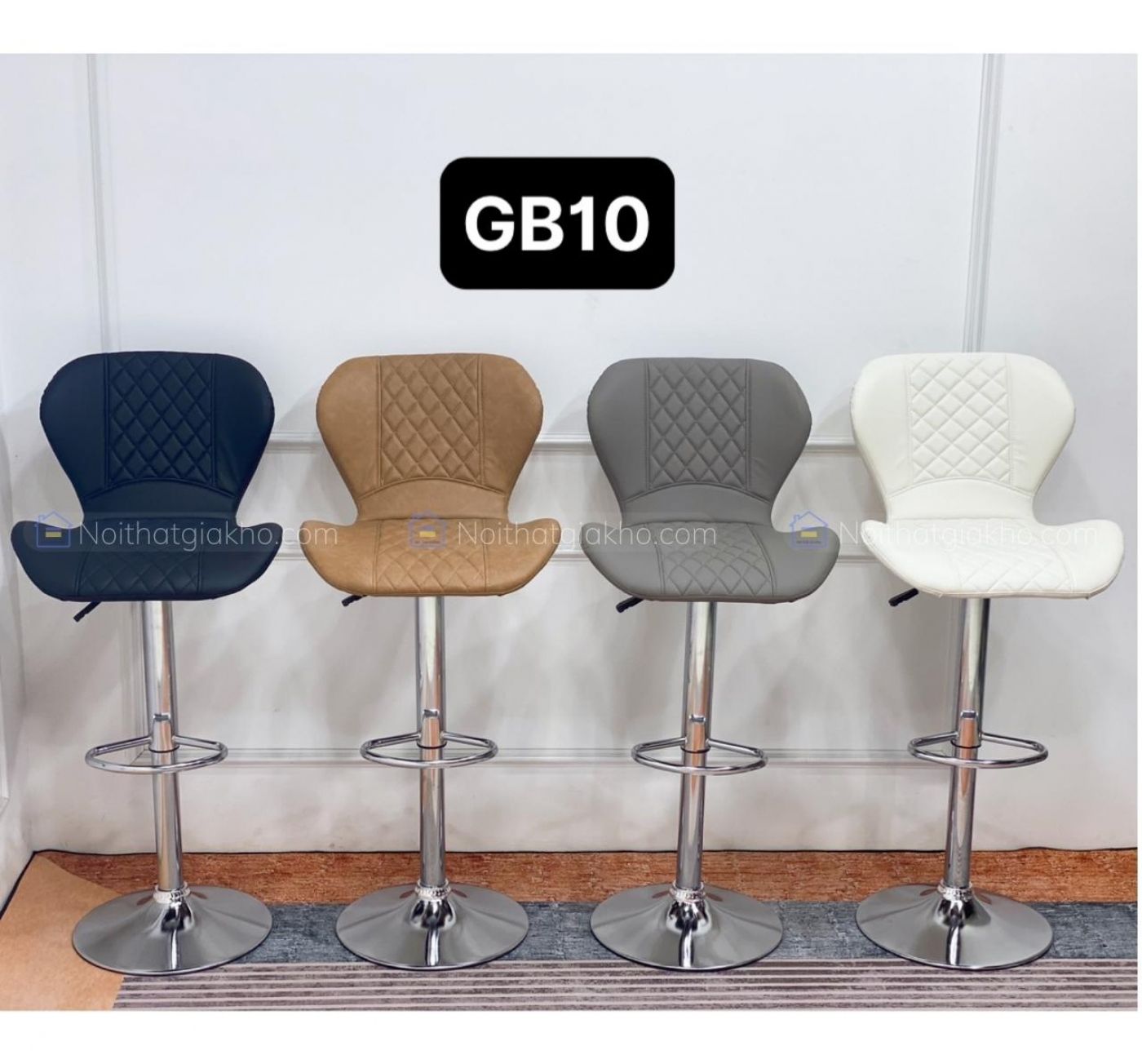 Ghế quầy bar nâng hạ hiện đại GB10