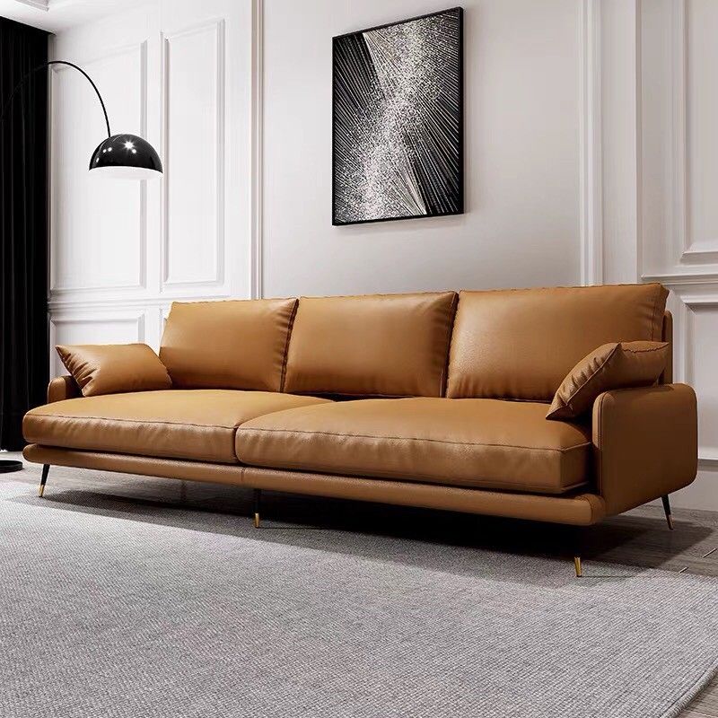 Ghế sofa băng phòng khách bọc da dài 2m2