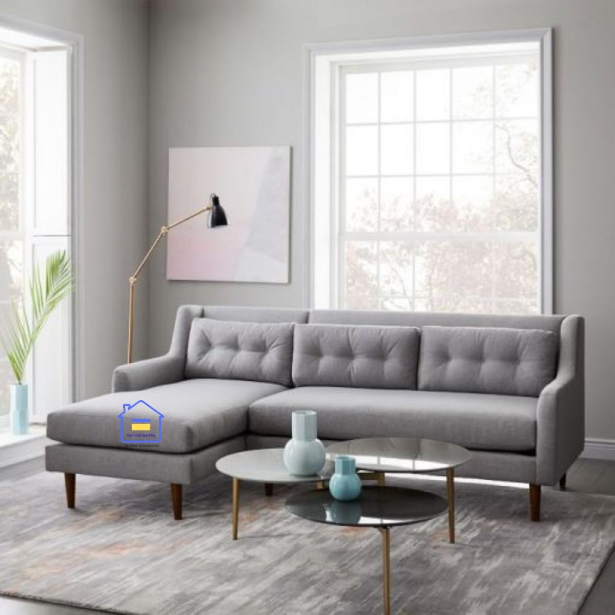 Ghế sofa góc L phòng khách