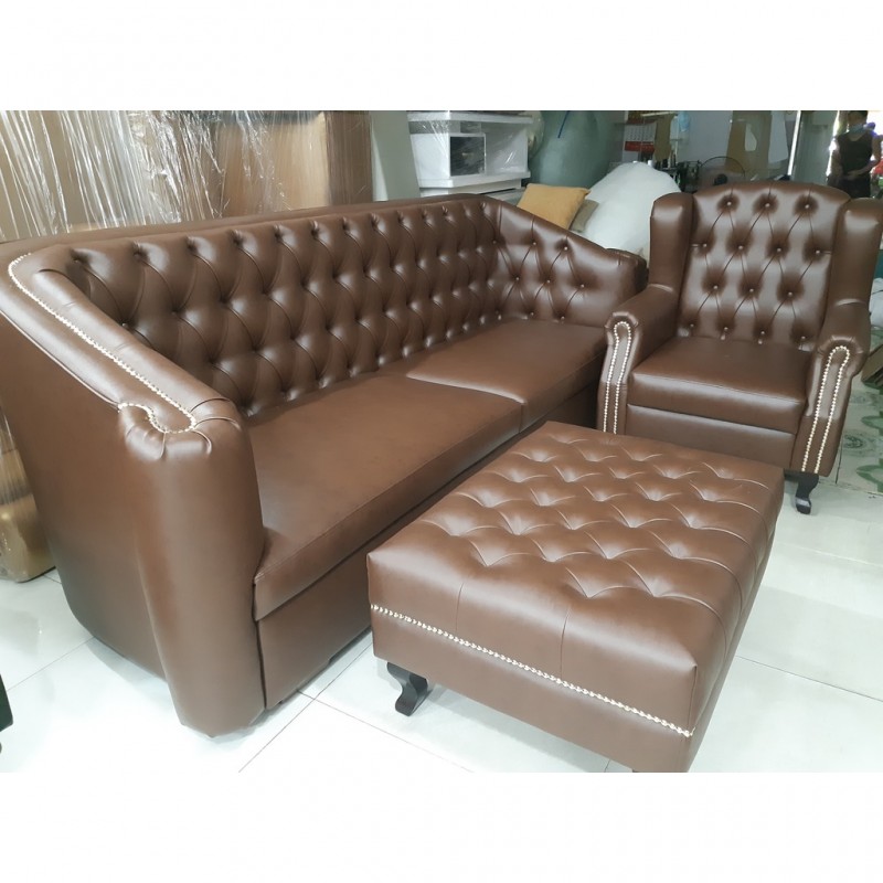 Ghế Sofa tân cổ điển cao cấp 2m4x80cm