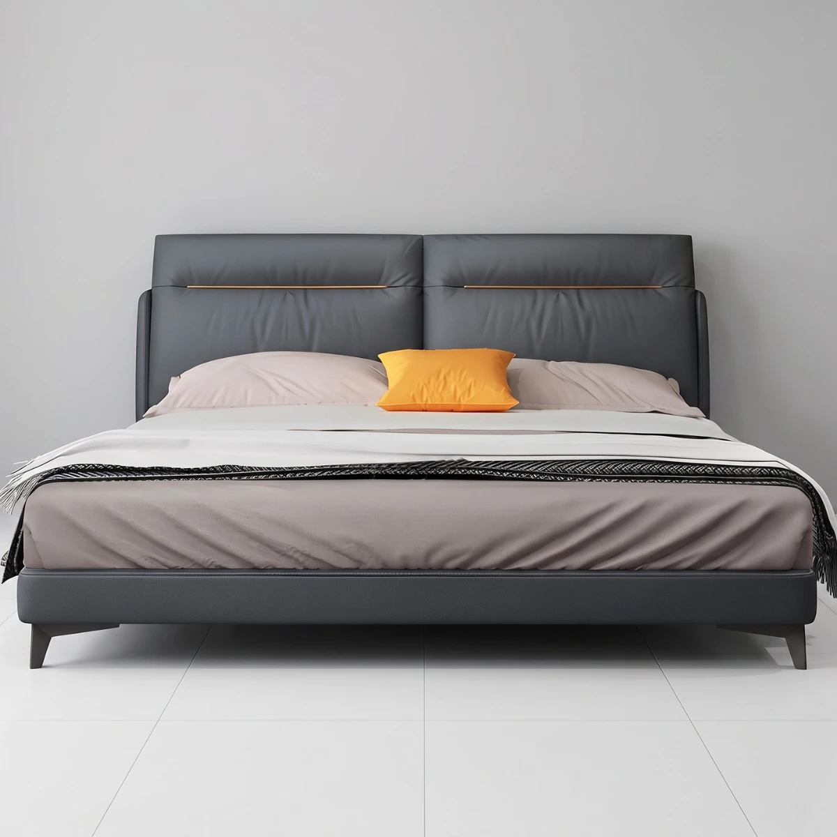Giường bọc da Adora GGK08