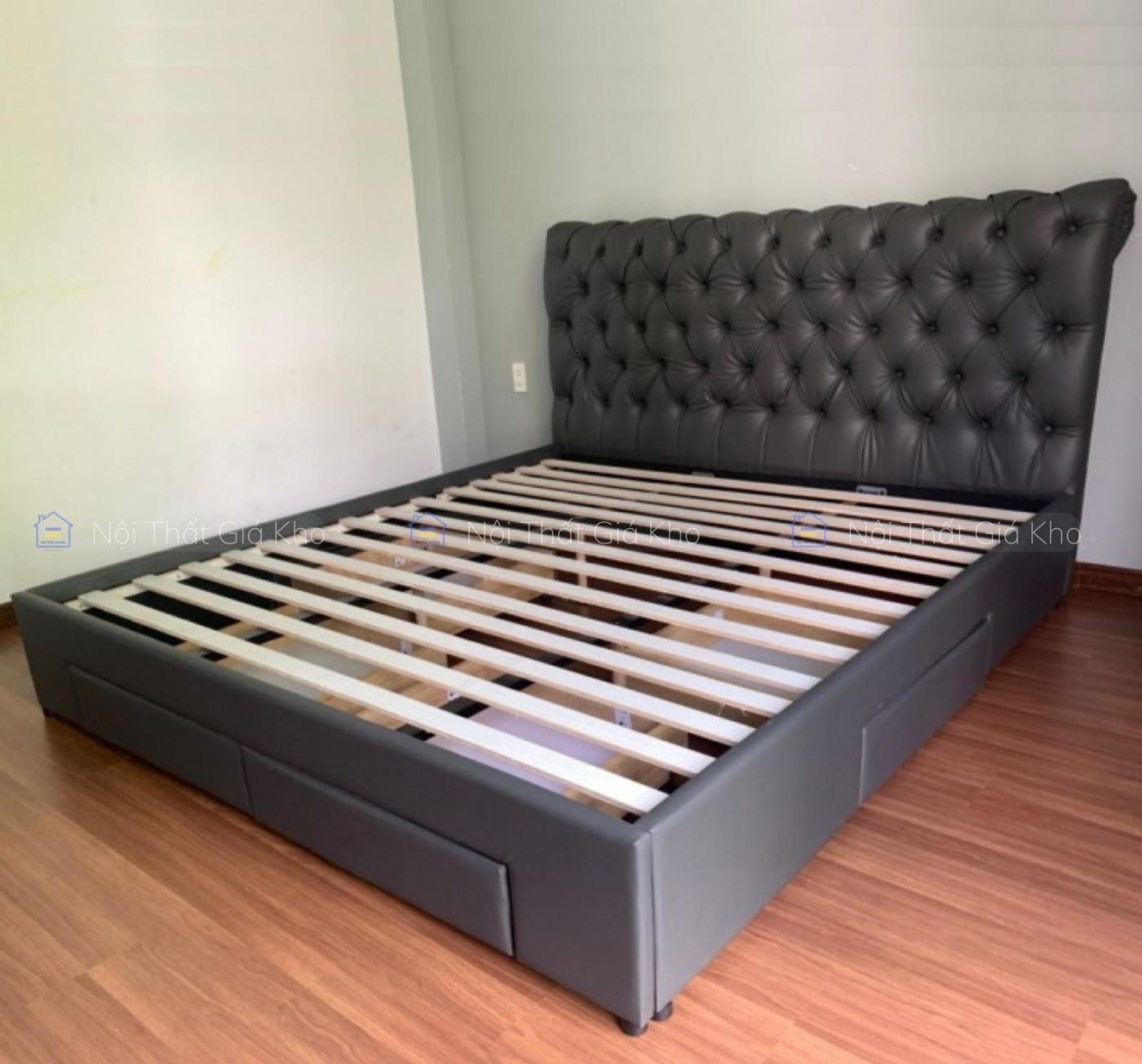 Giường bọc da Adora TL08