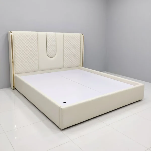 Giường bọc da giá rẻ Adora
