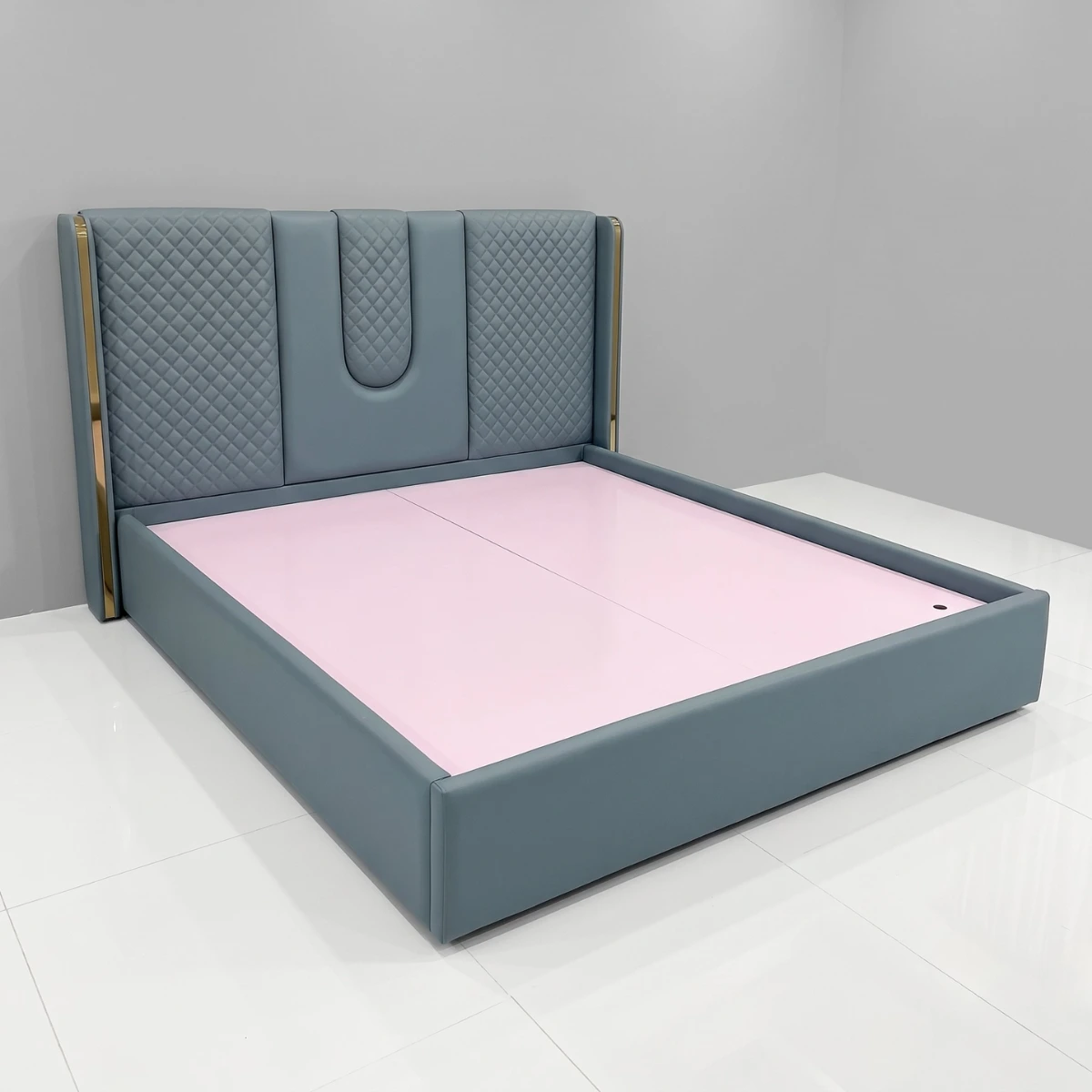 Giường bọc da giá rẻ Adora