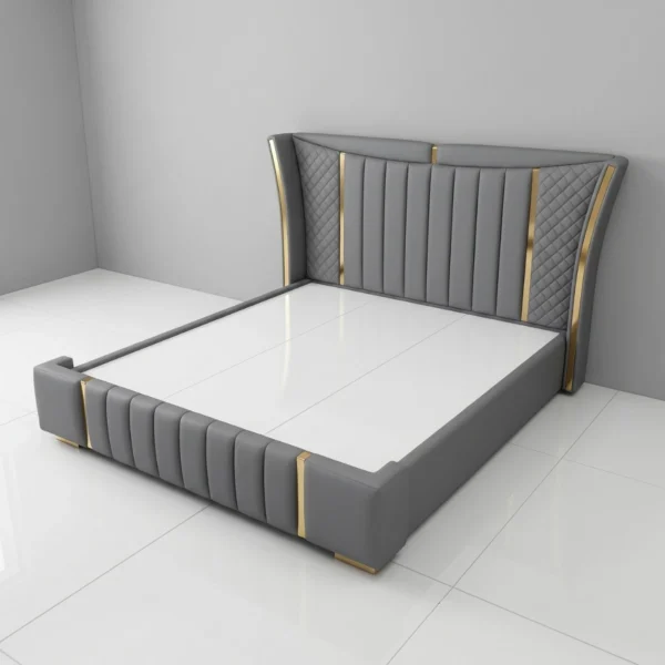 Giường bọc nệm Adora 1m6,1m8