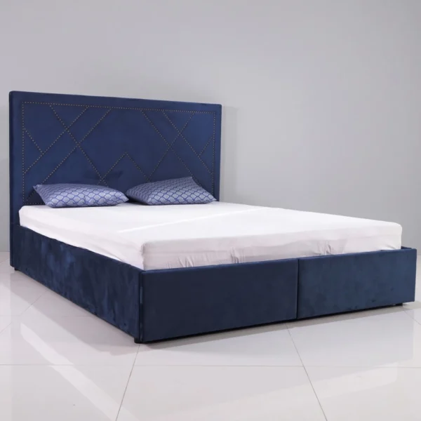 Giường bọc nệm Adora 2 hộc kéo