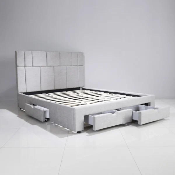 Giường bọc nệm Adora TL09 hộc kéo