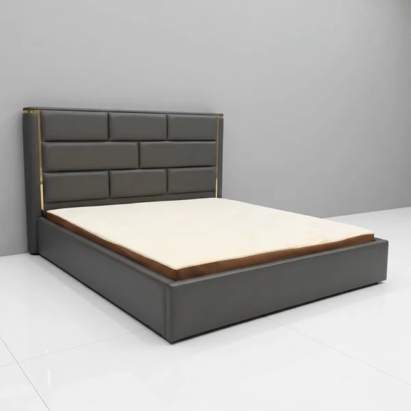 Giường bọc nệm da Adora 1m6x2m