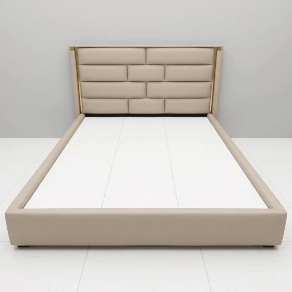 Giường bọc nệm da Adora 1m6x2m