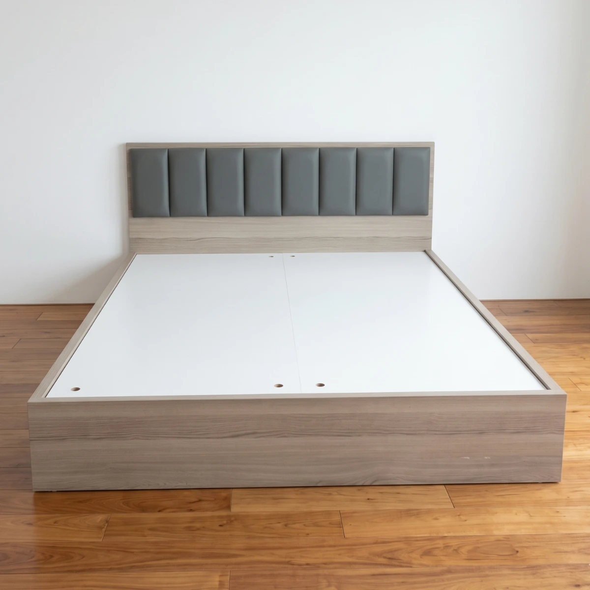 Giường gỗ MDF bọc nệm Adora