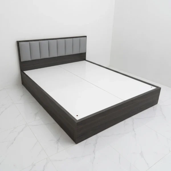 Giường gỗ MDF bọc nệm Adora