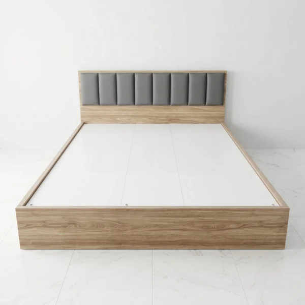 Giường gỗ MDF bọc nệm Adora