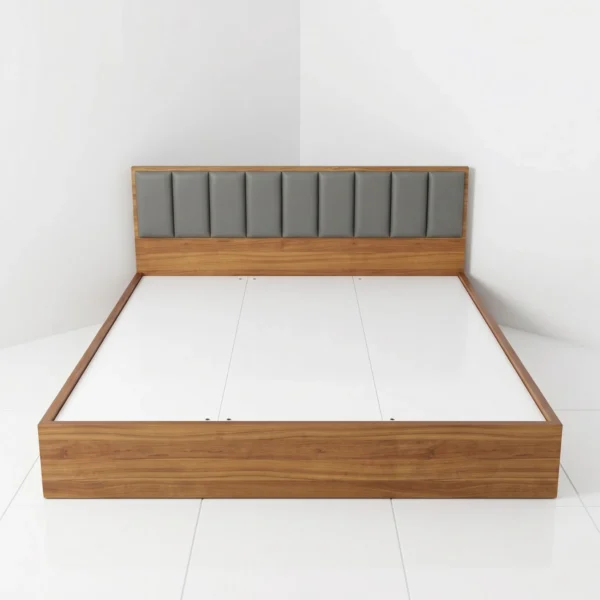 Giường gỗ MDF bọc nệm Adora