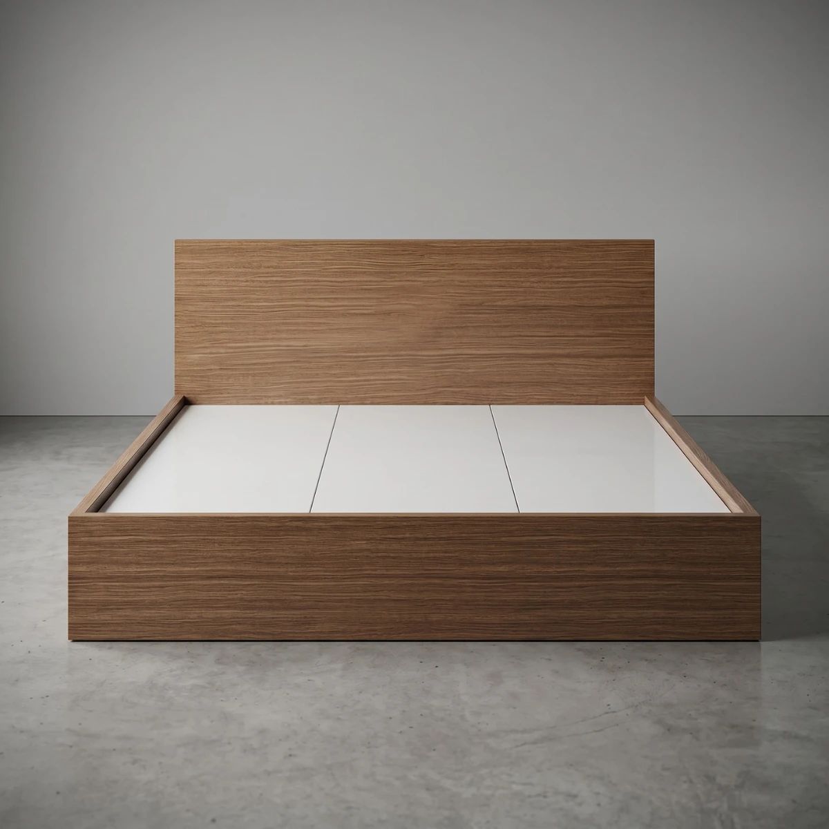 Giường gỗ MDF Melamine giá rẻ