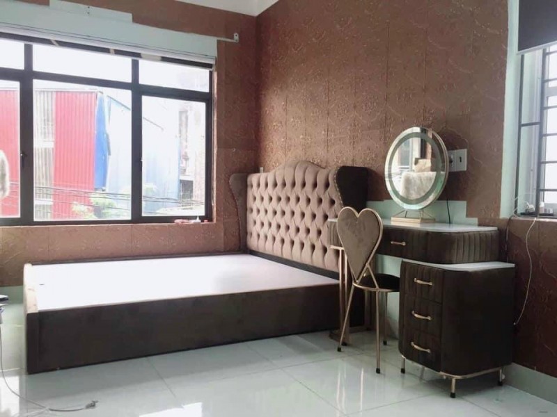 Giường ngủ bọc nệm 1m4 1m6 1m8