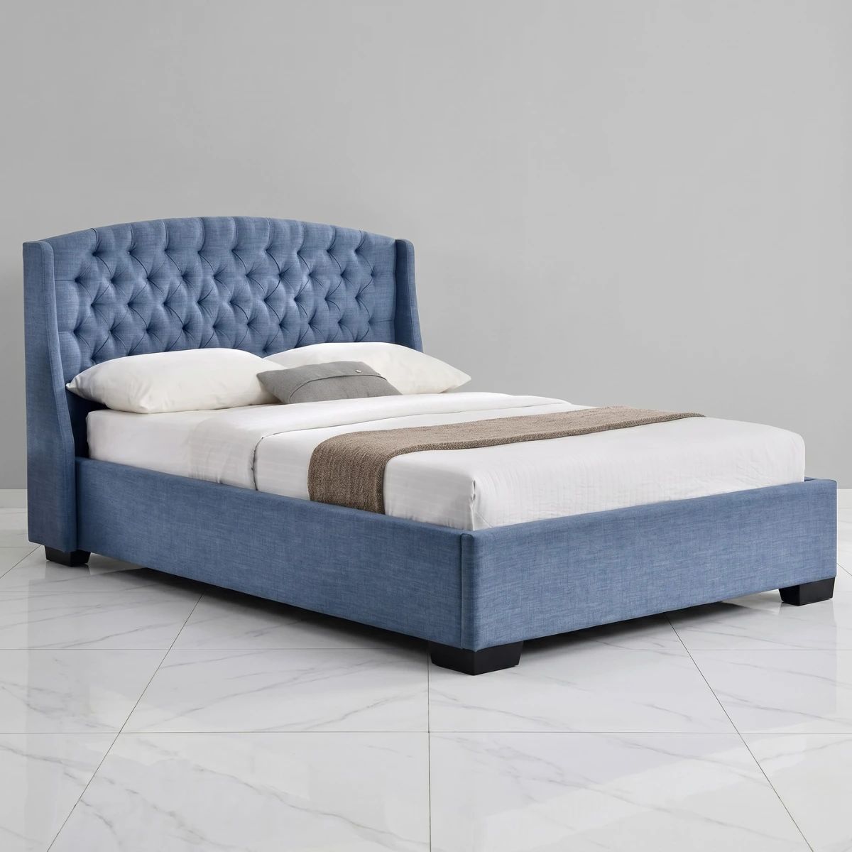 Giường ngủ bọc nệm 1m8x2m