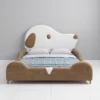 Giường ngủ bọc nệm cho bé giá rẻ