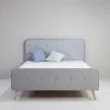 Giường ngủ bọc vải Scandinavian 1m6x2m