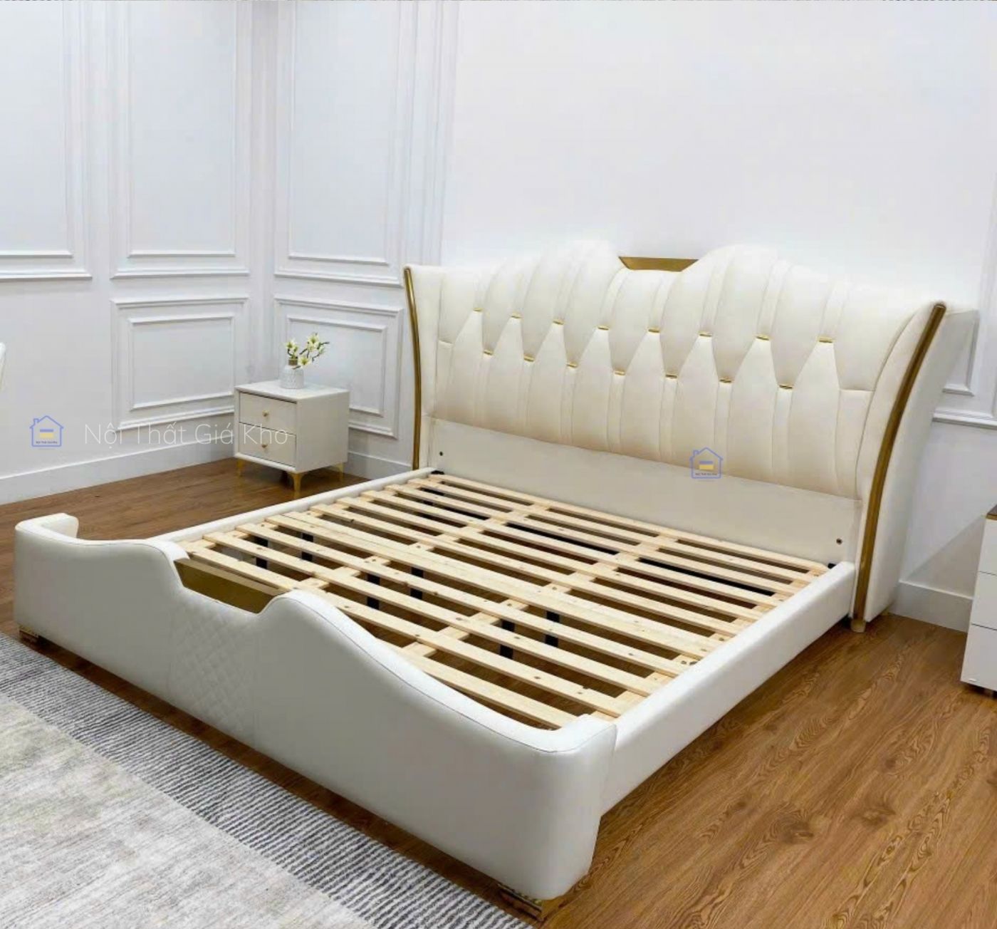 Giường ngủ cao cấp nhập khẩu GN04