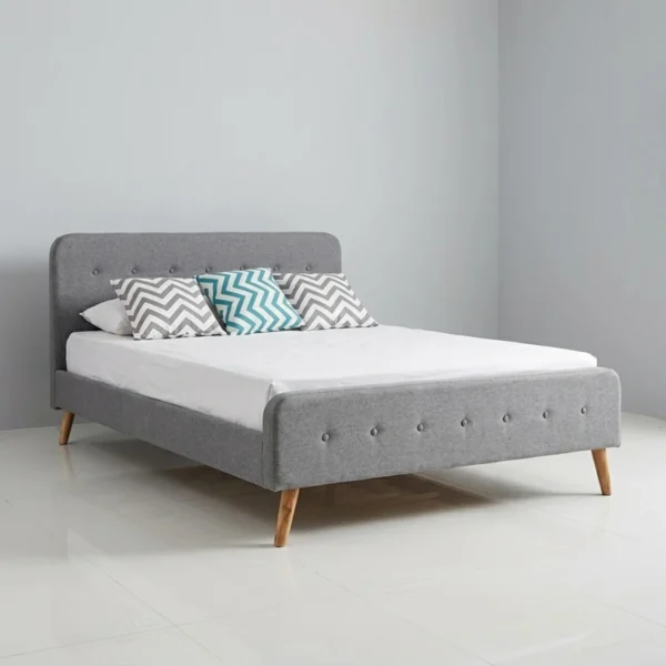 Giường ngủ hiện đại bọc vải Adora