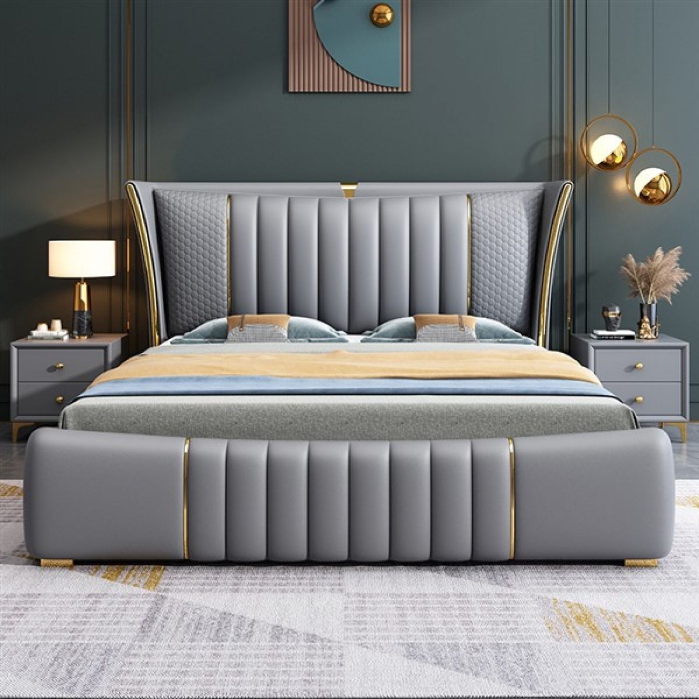 Giường nhập khẩu cao cấp GN15