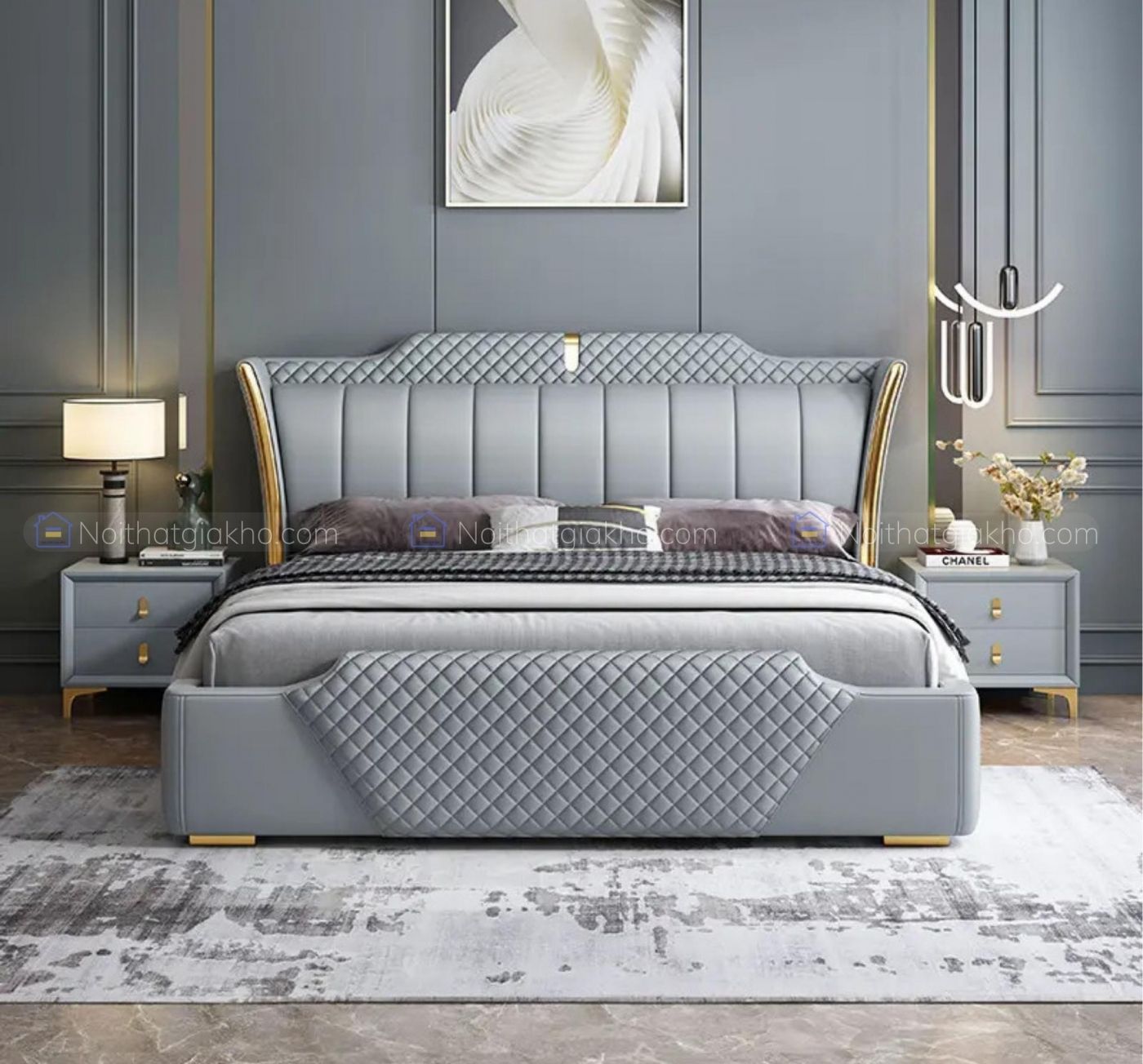 Giường nhập khẩu GN12