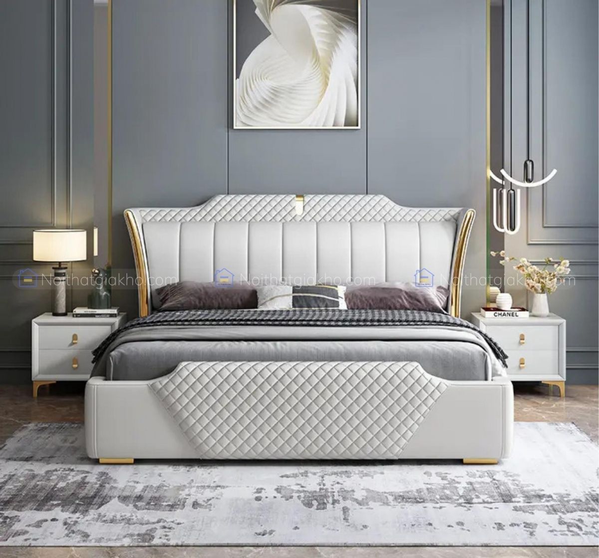 Giường nhập khẩu GN12