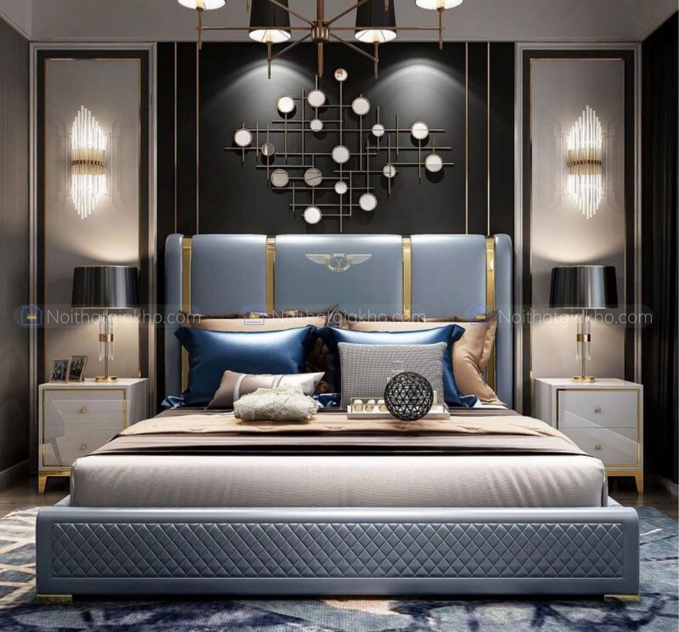 Giường nhập sang trọng GN19