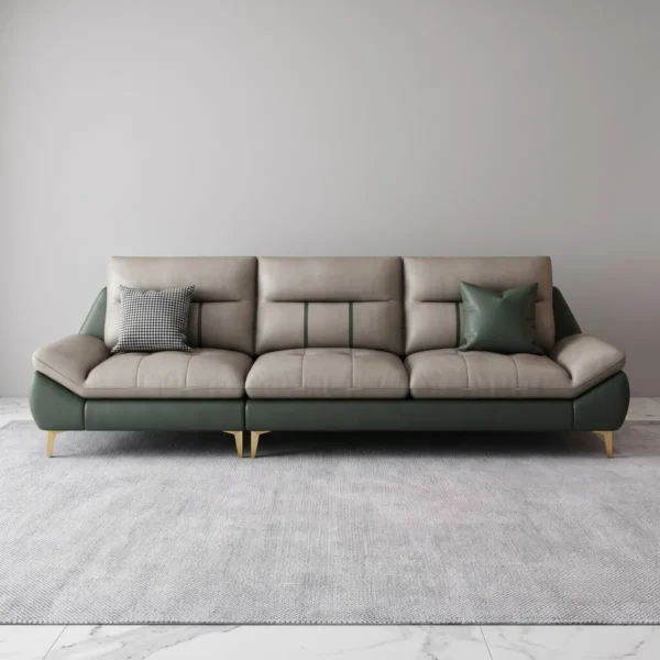 Sofa băng 3 chỗ bọc da Adora GK24