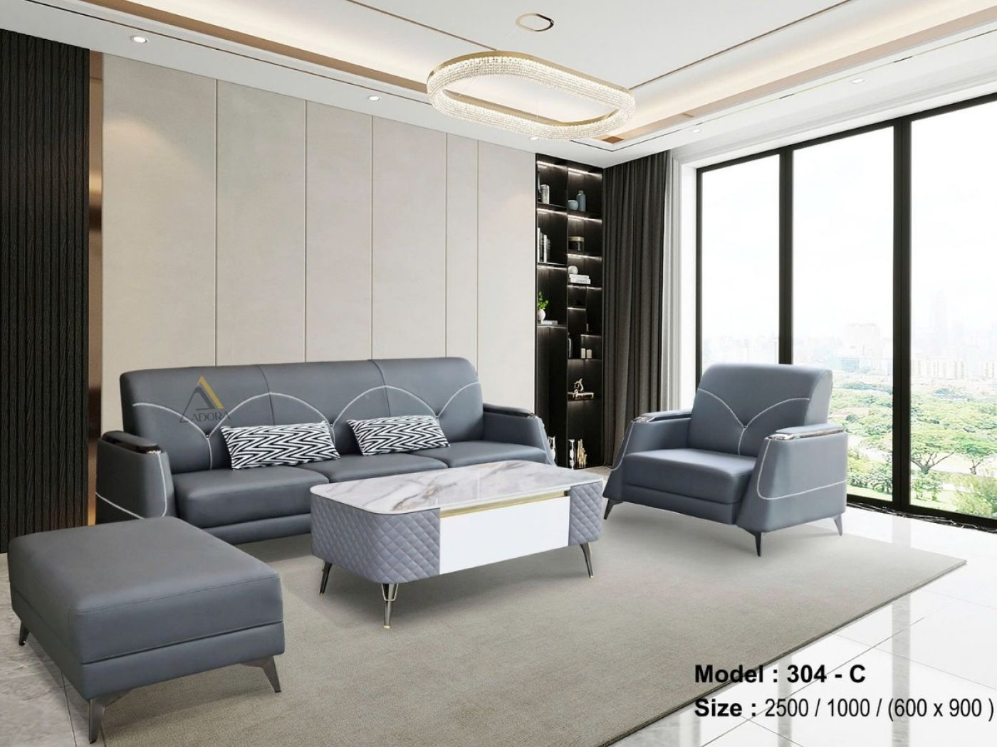 Sofa băng Adora VT304