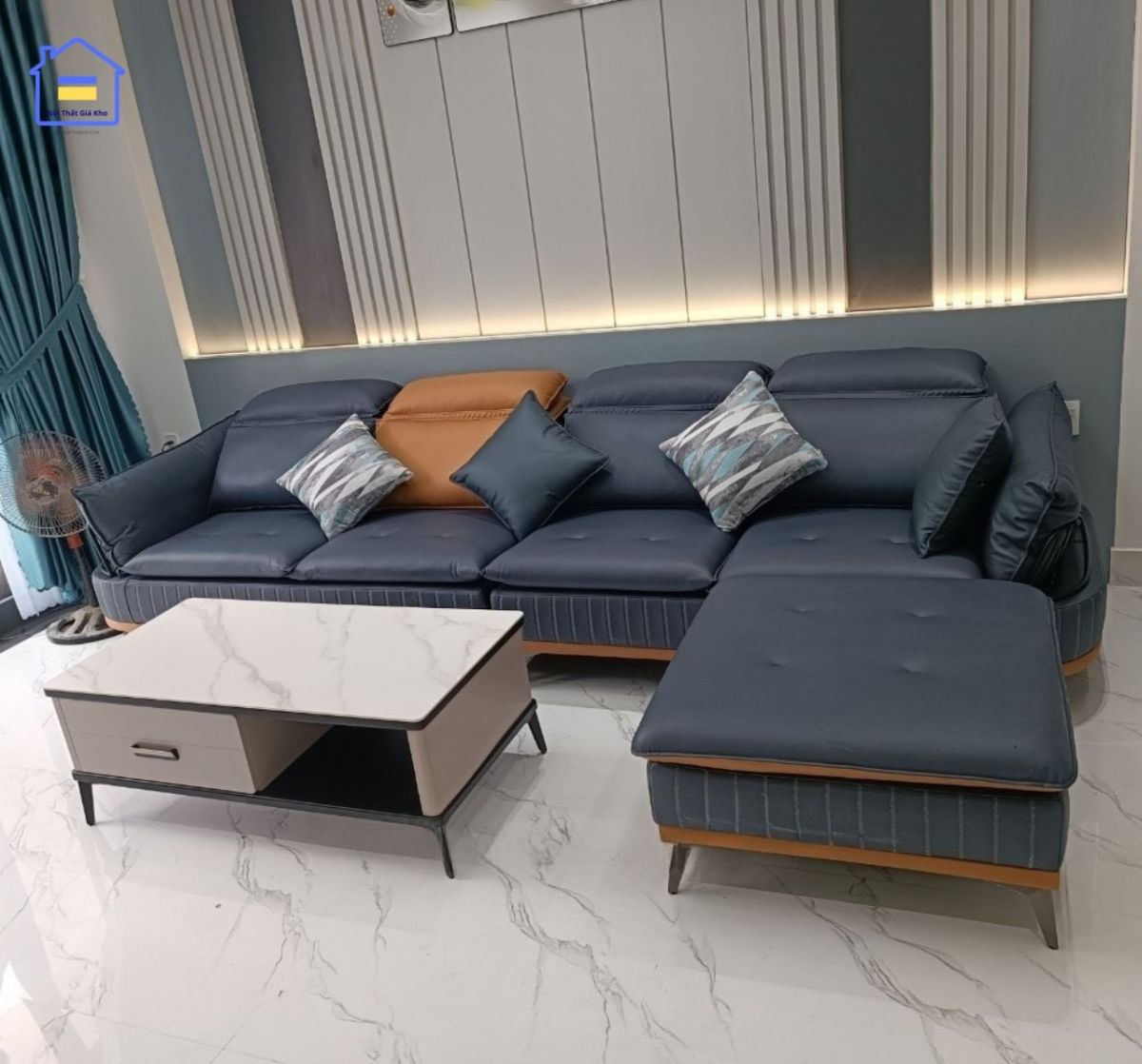 Sofa băng vải công nghệ cao cấp NTVT004