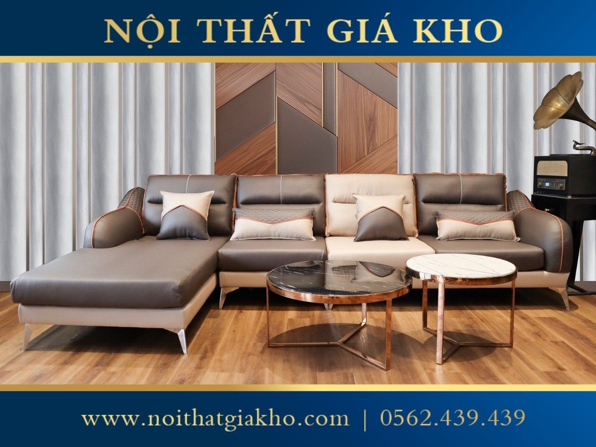 Sofa chữ L vải công nghệ cao cấp NTVT002