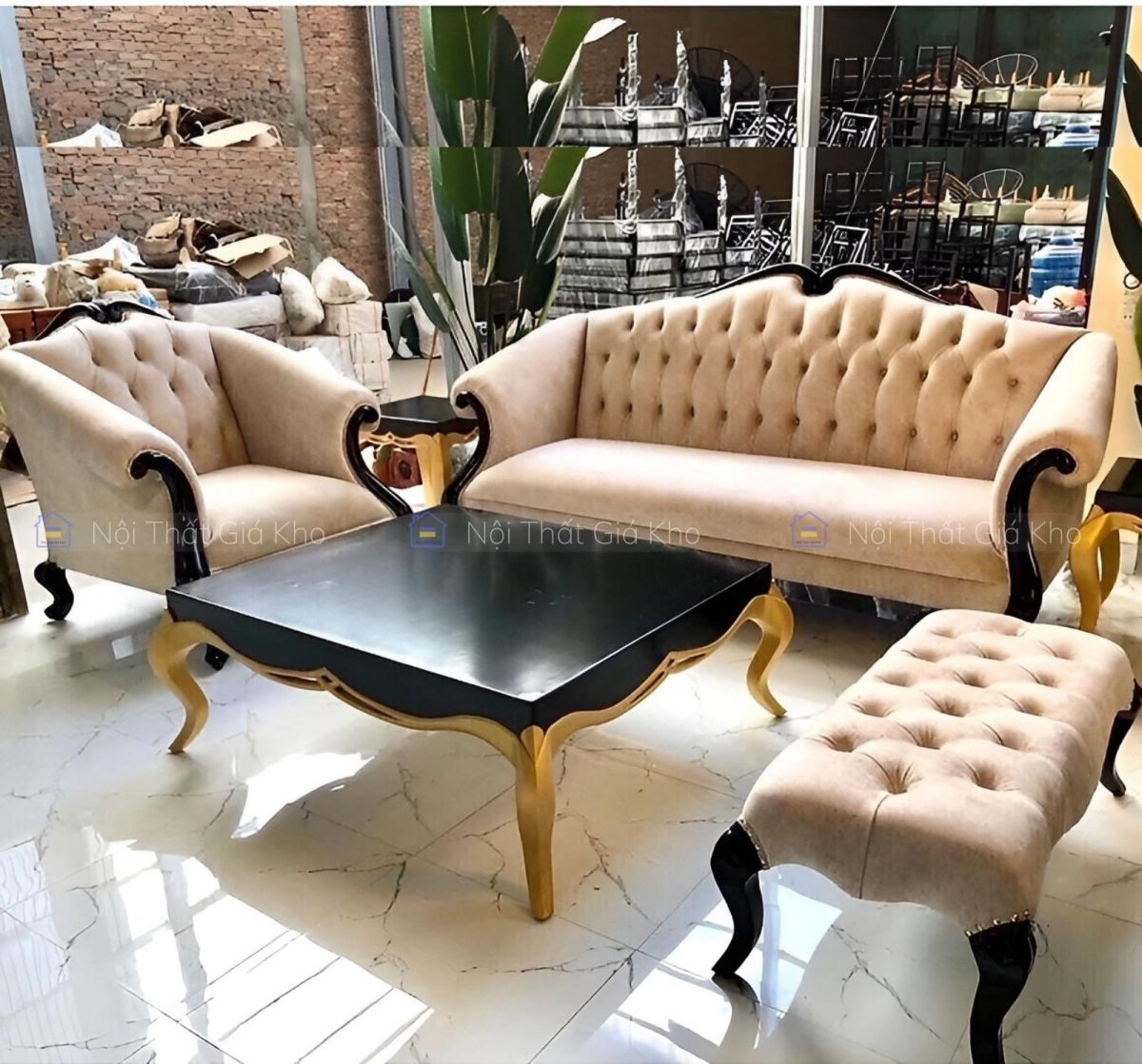 Sofa cổ điển cao cấp phòng khách