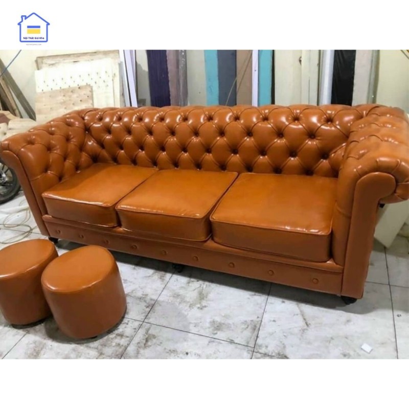 Sofa cổ điển Adora GK01 - Sofa tân cổ điển noithatgiakho - Ảnh 3