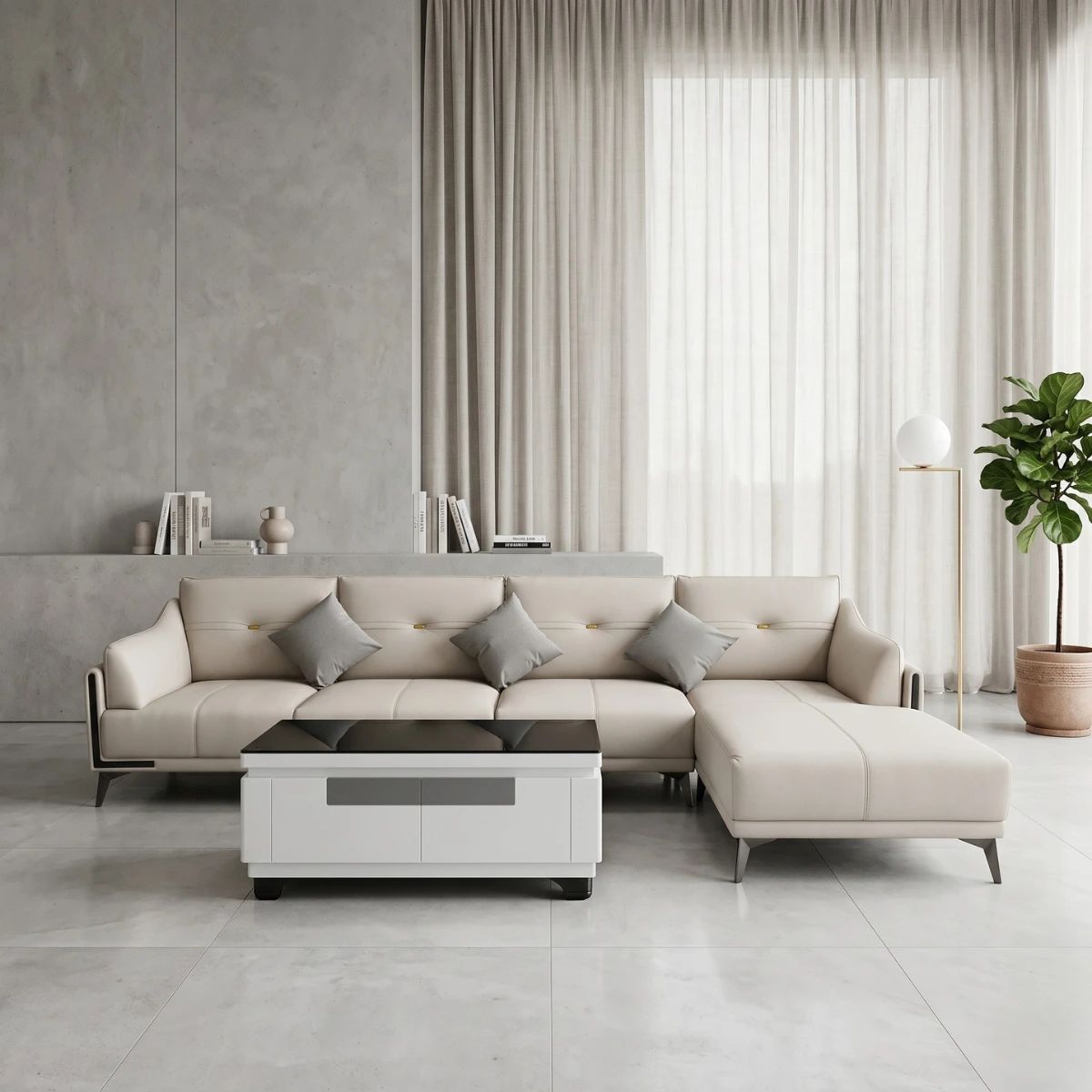 Sofa góc L Adora GK05