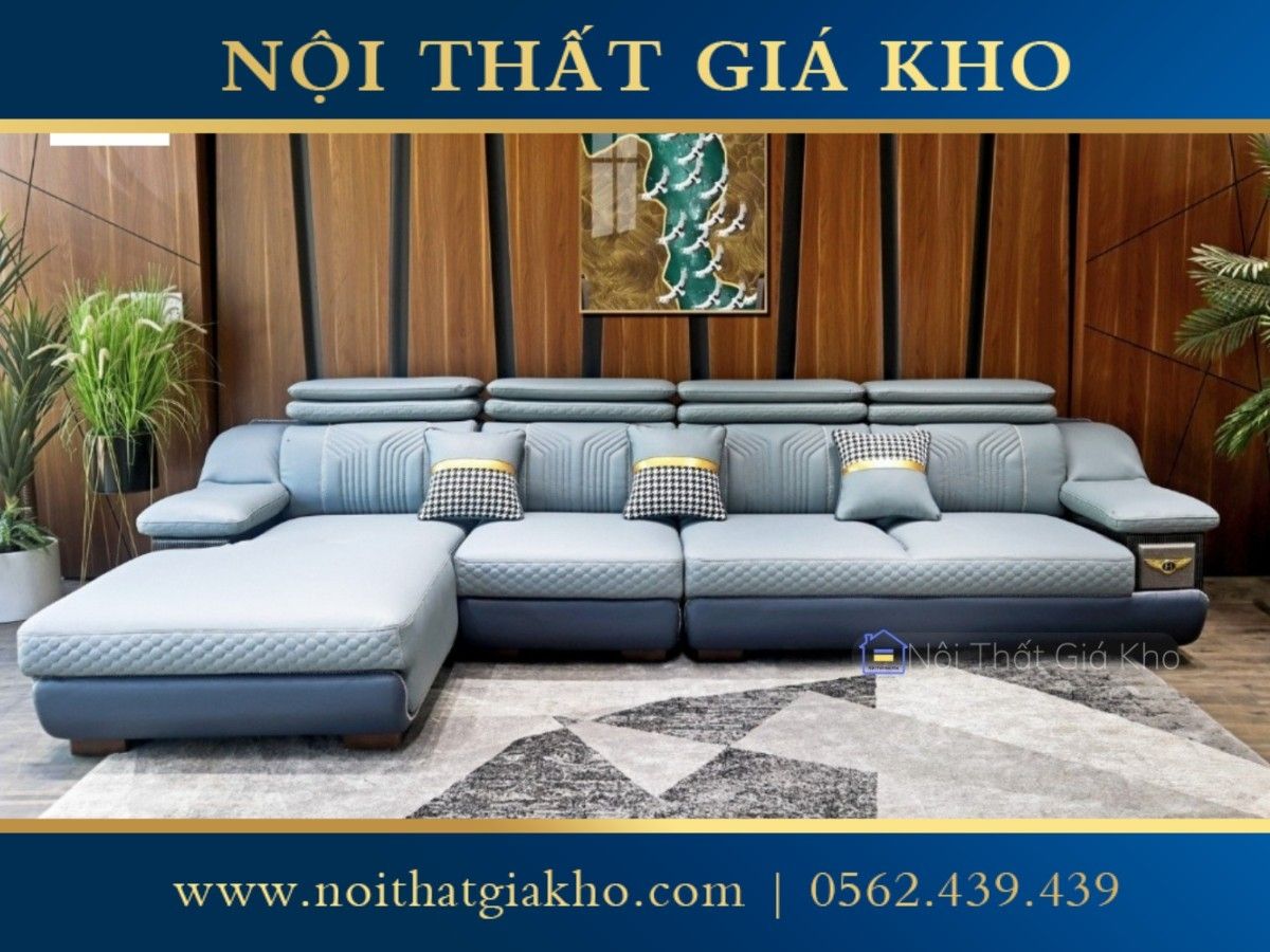 Sofa gỗ góc L Adora VT607