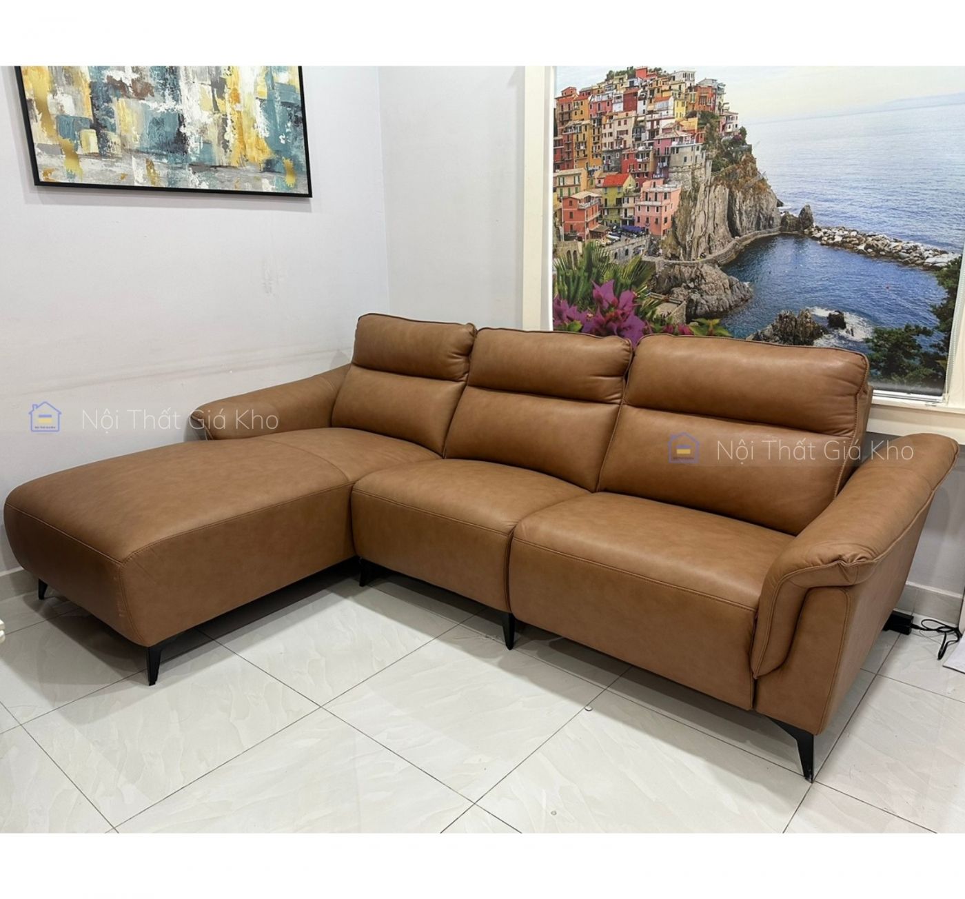 Sofa góc L chỉnh điện GL27