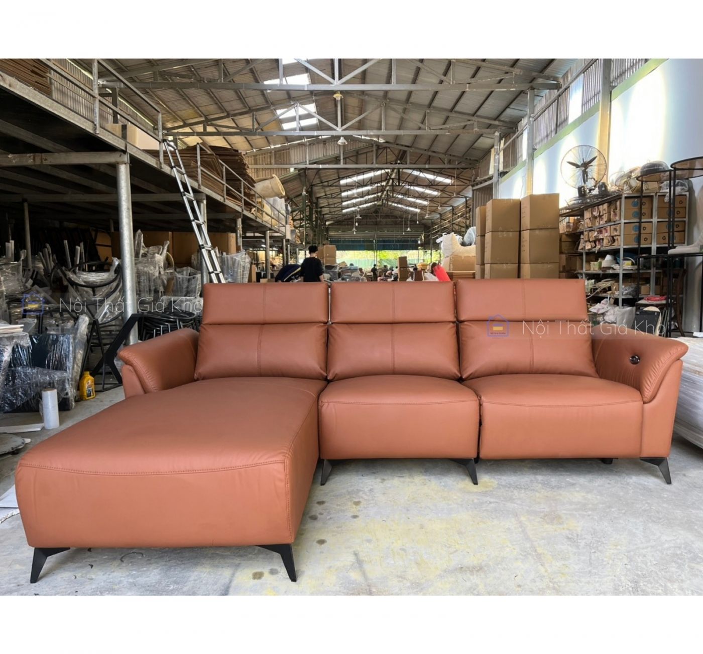 Sofa góc L chỉnh điện GL28