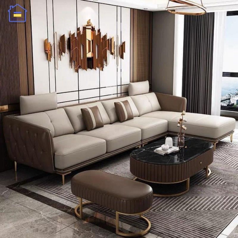 Sofa phòng khách chữ L Adora GK24