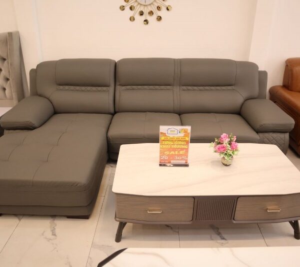 Sofa phòng khách chữ L đẹp cao cấp TL05
