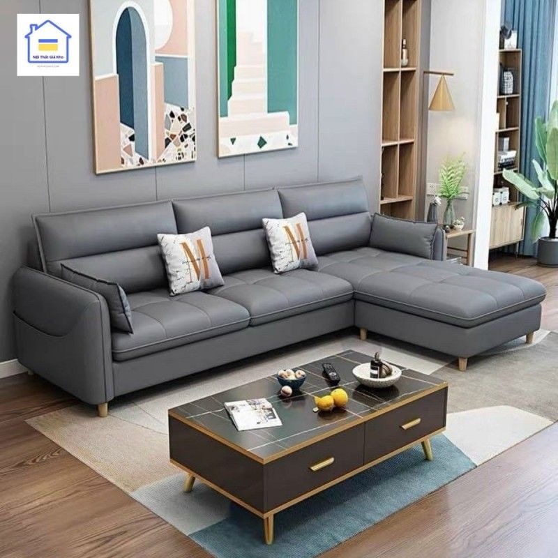 Sofa phòng khách góc L Adora GK17